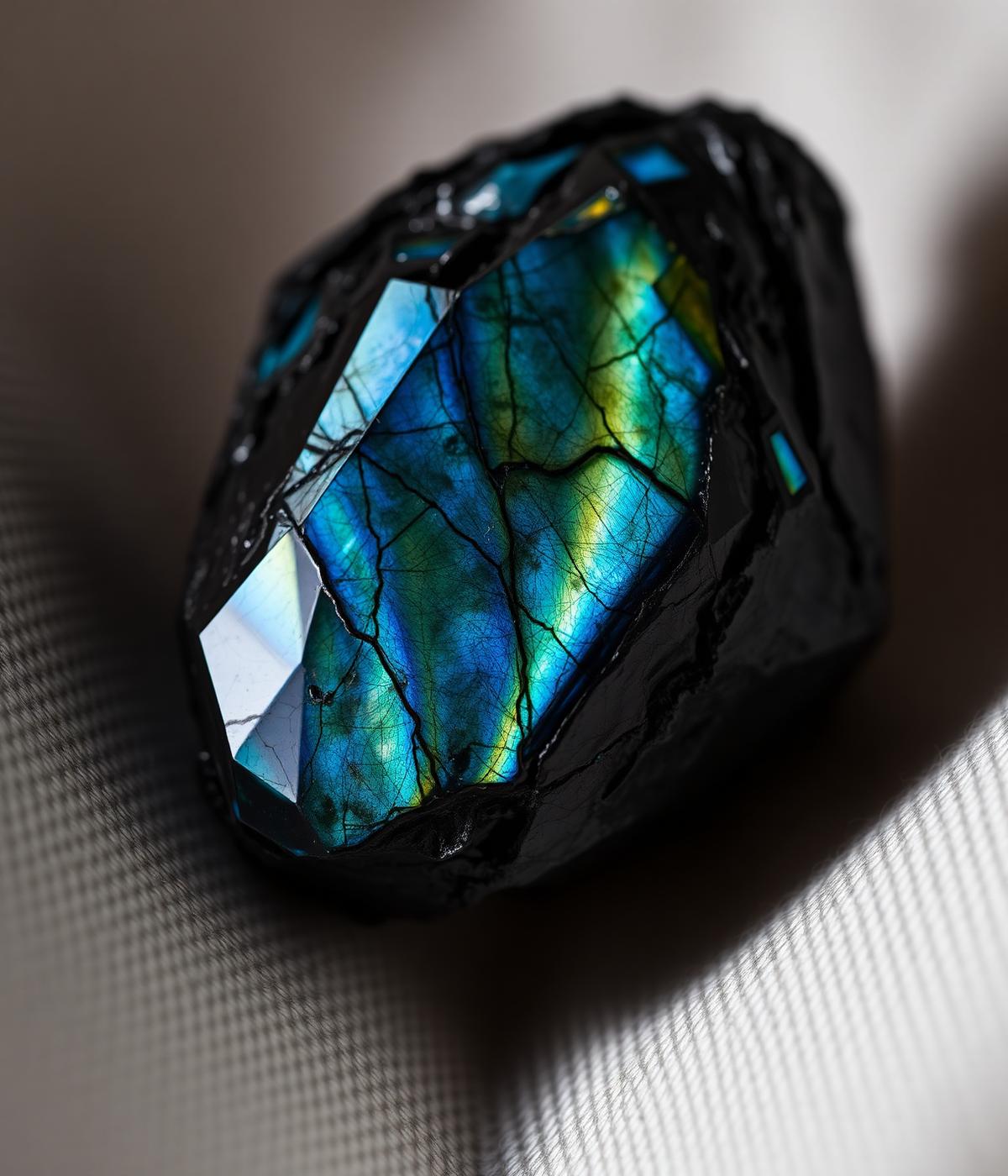 Labradorite blue flash